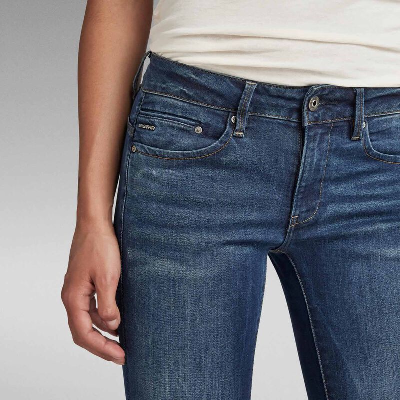 G-Star Midge Zip Mid Skinny Wmn image number 3